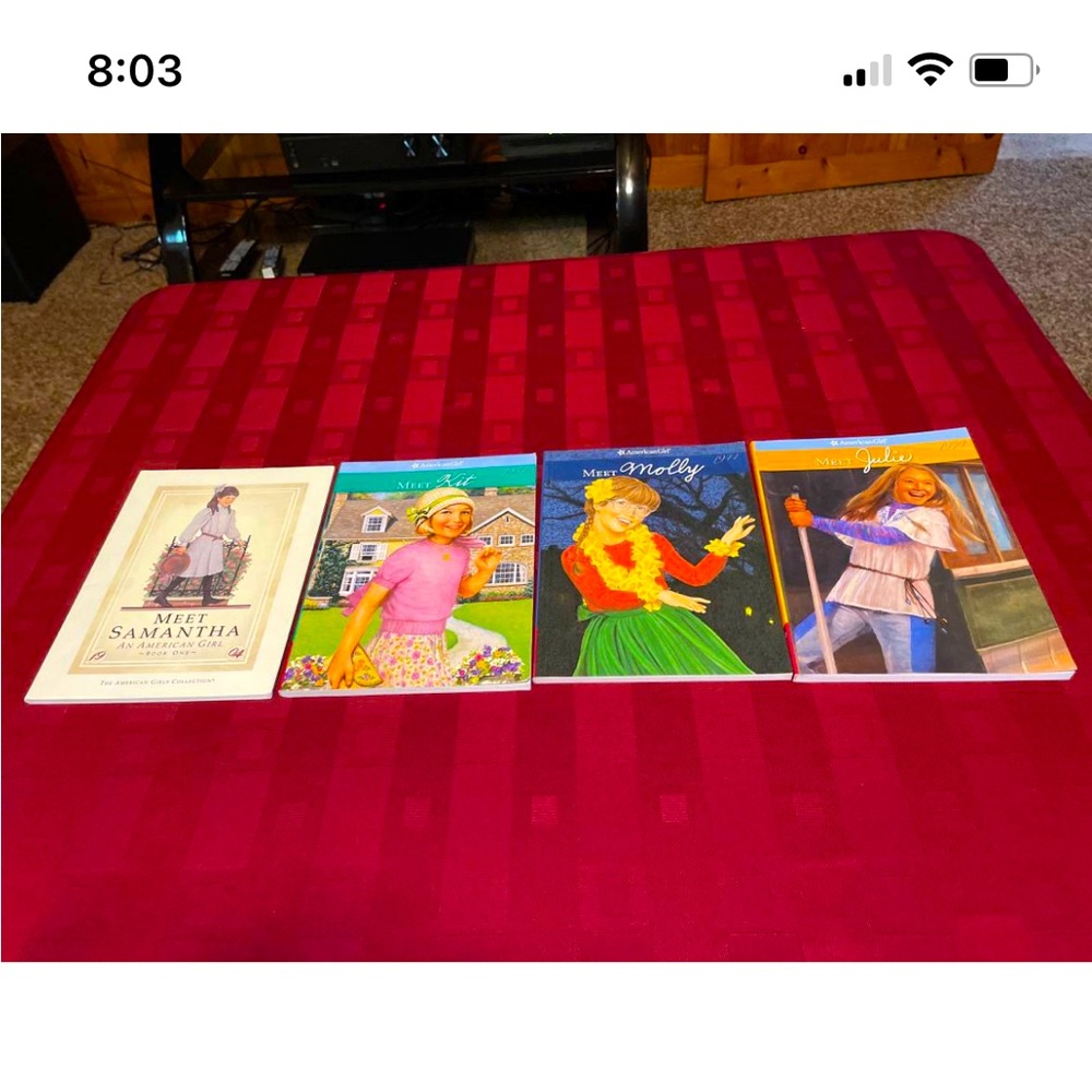 American Girl Paperback Books - Samantha, Kit, Molly, Julie